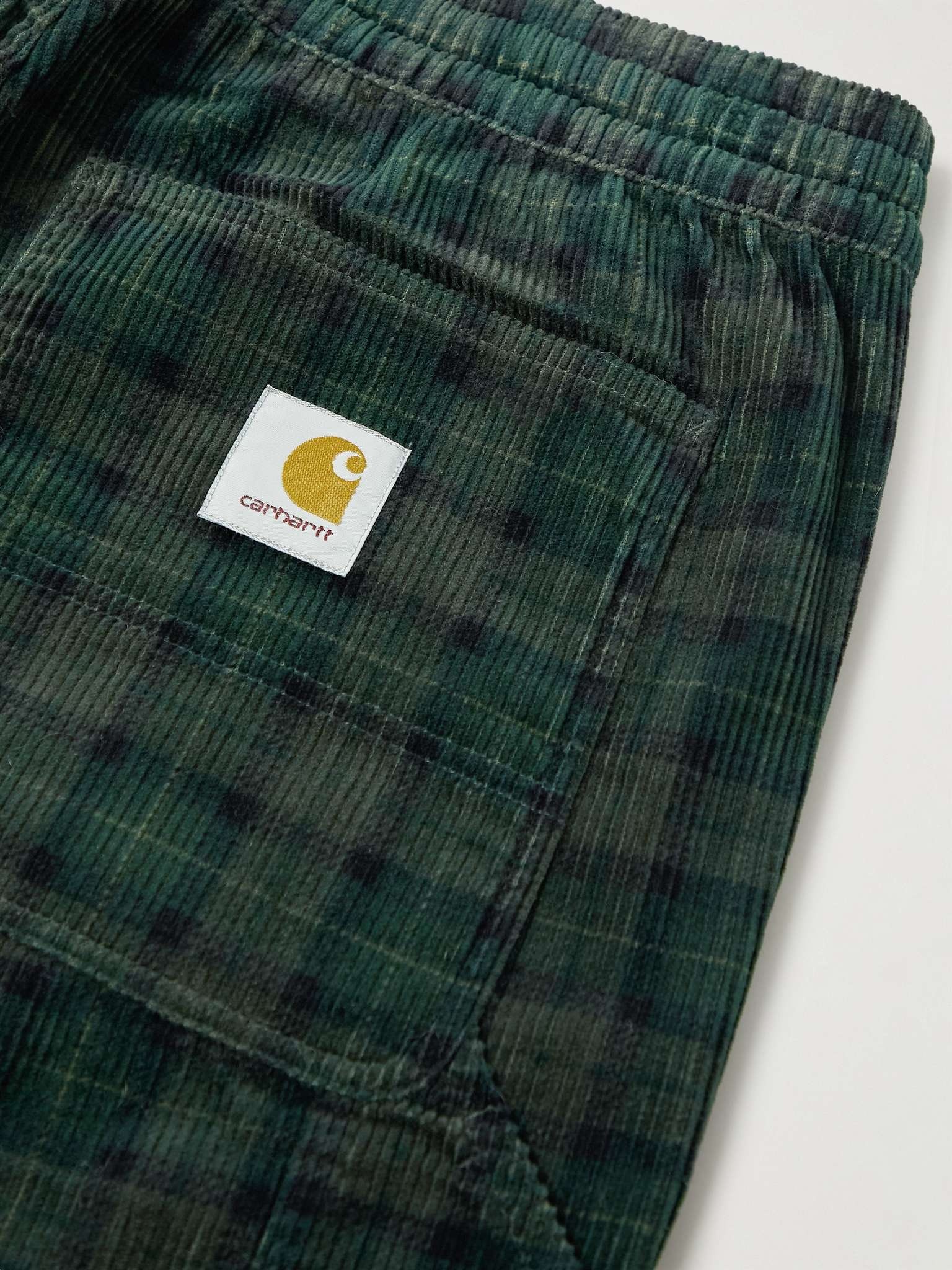 Flint Tapered Checked Cotton-Corduroy Trousers - 5