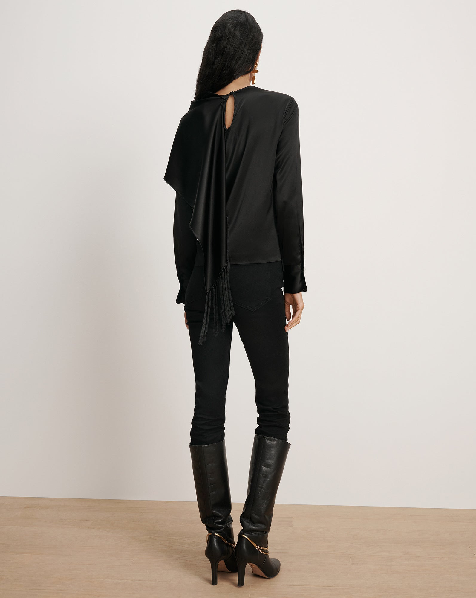 DALENEY SCARF BLOUSE - 5