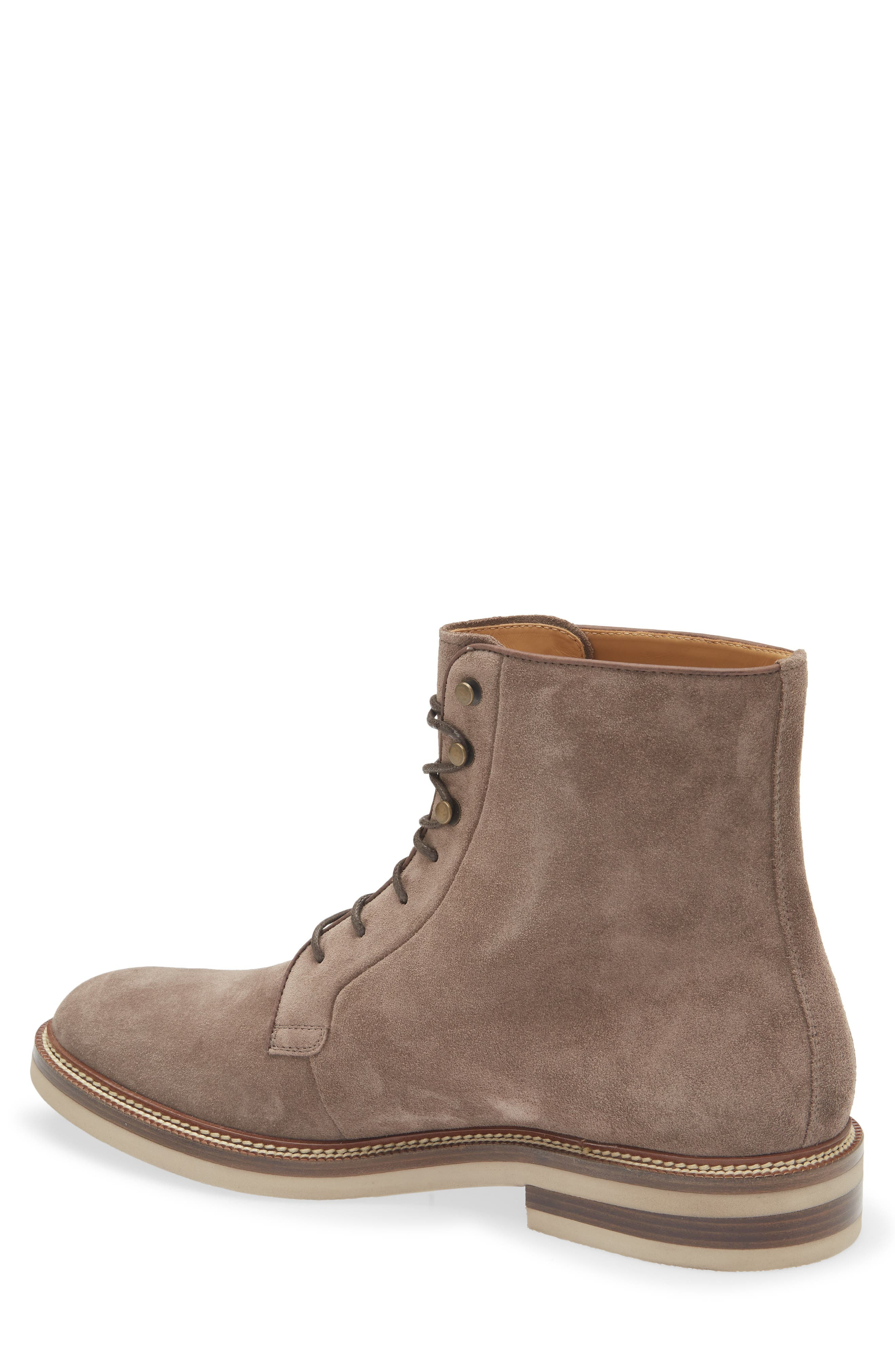 Brunello Cucinelli Lace-Up Boot in C2637 Bisonte at Nordstrom - 2