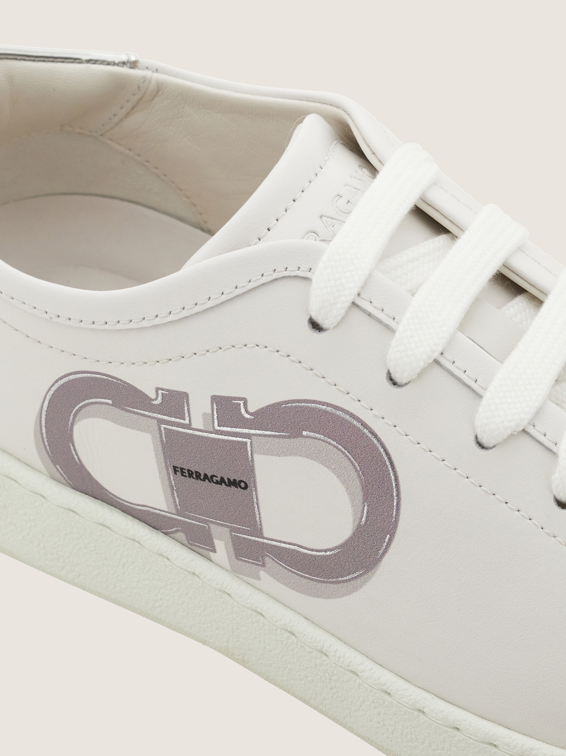 FERRAGAMO Double Gancini sneaker | REVERSIBLE