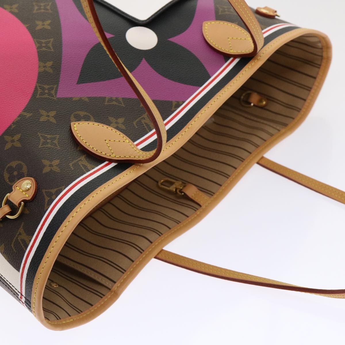 LOUIS VUITTON Monogram Game On Neverfull MM Tote Bag M57452 - 6