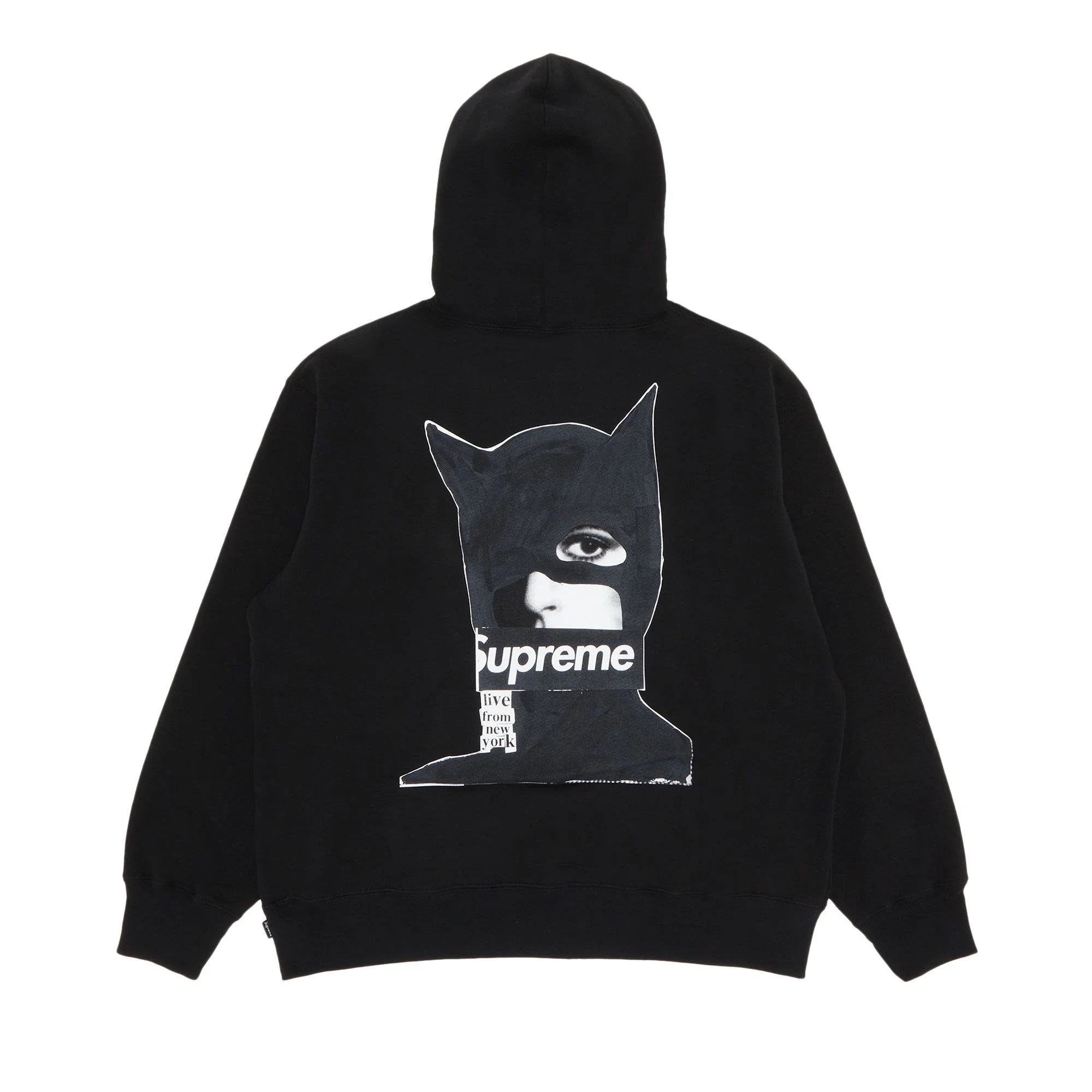 し*ち様 Supreme Catwoman Hooded Sweatshirt Supreme Supreme Catwoman Hooded Sweatshirt 'Black' - FW23SW118
