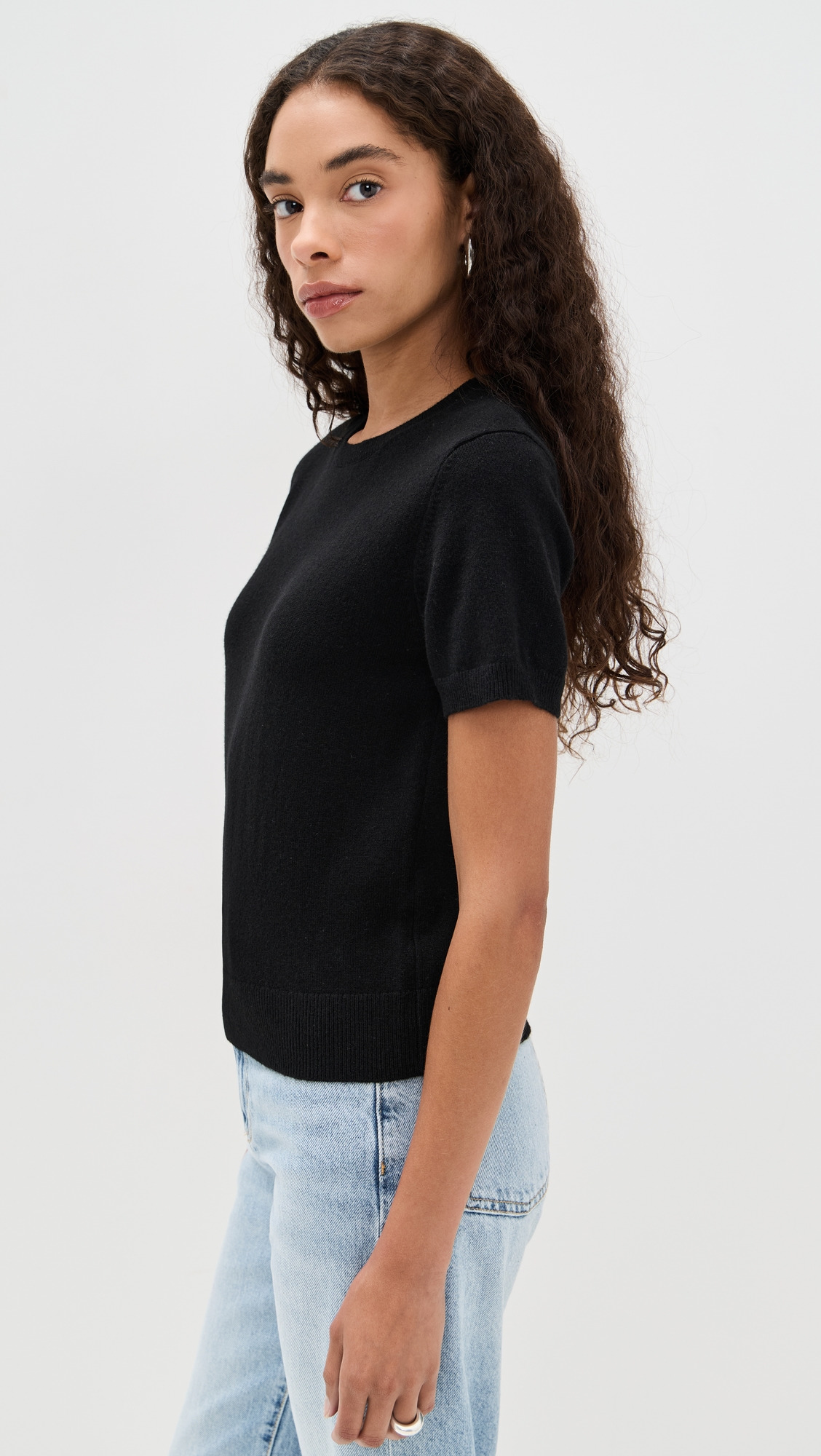 Cashmere Blend Tee - 3