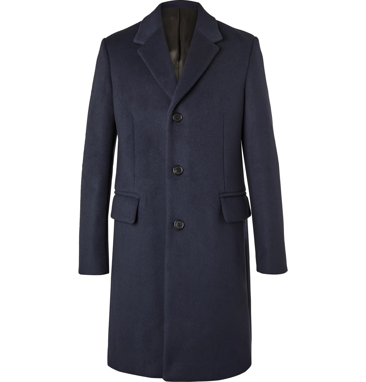 Odilion Brushed Wool-Blend Coat - 1