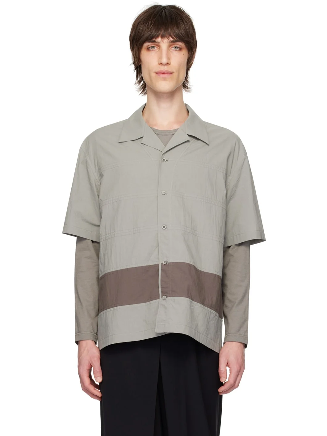 Gray Barrel Shirt - 1