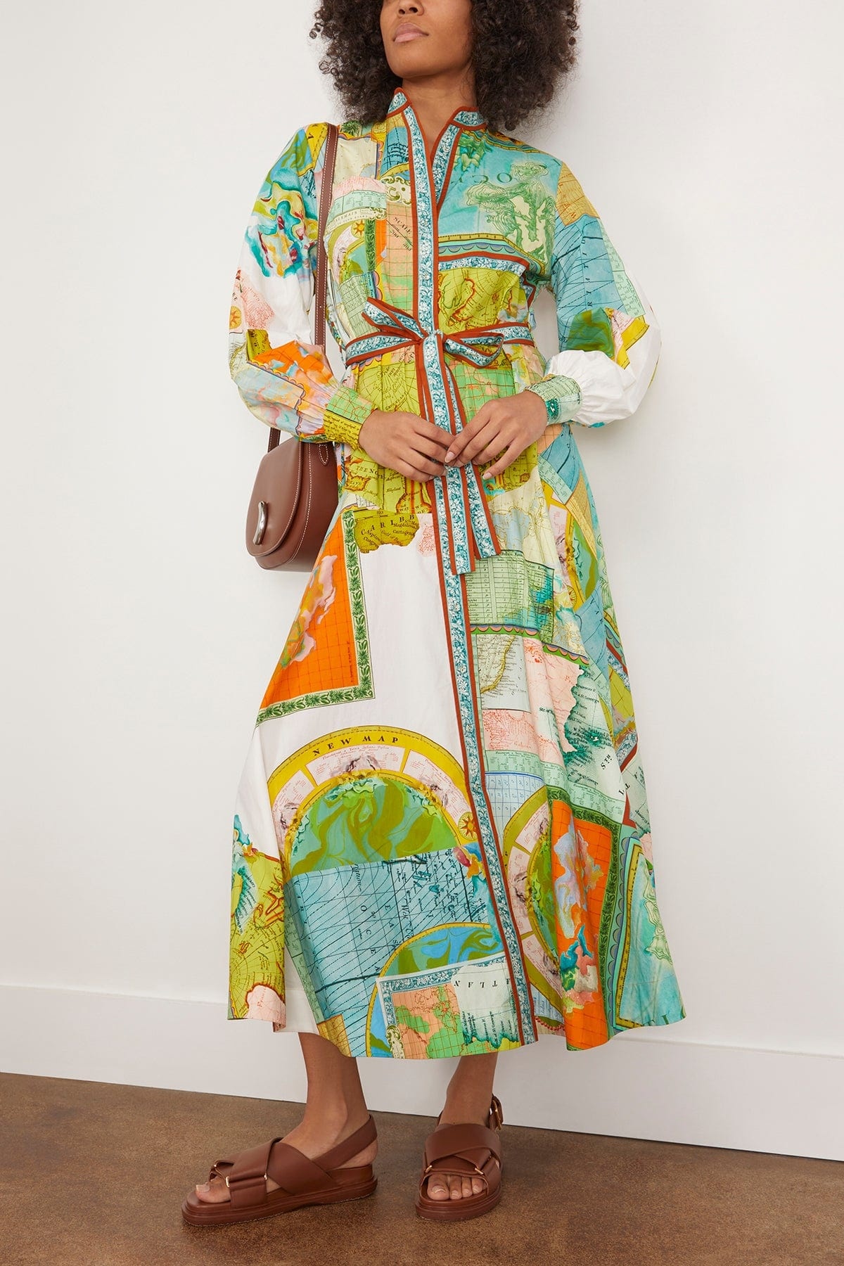 Atlas Shirtdress in Multi - 2