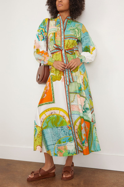 ALÉMAIS Atlas Shirtdress in Multi outlook