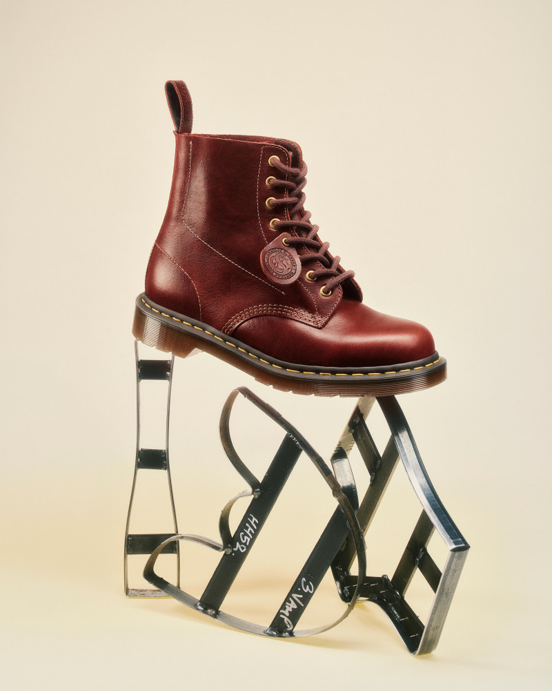 1460 Love Letter Pascal Leather Lace Up Boots 8