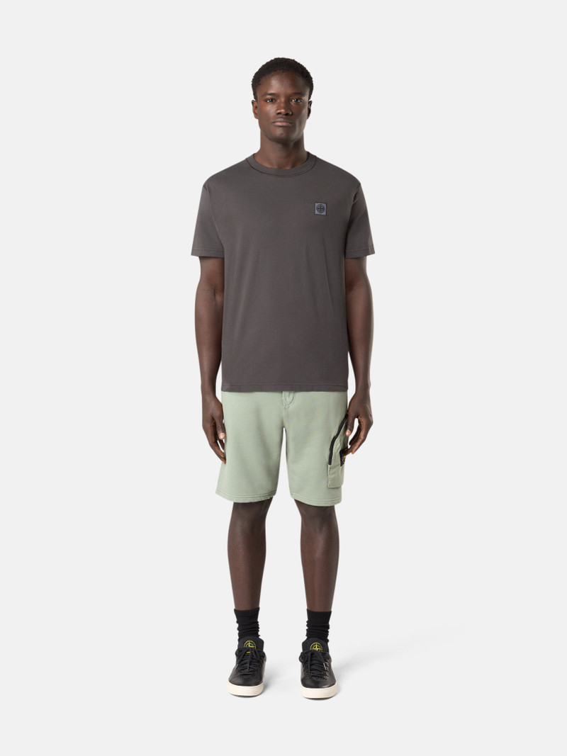 Stone Island 2100029 ORGANIC COTTON JERSEY 'FISSATO' EFFECT outlook