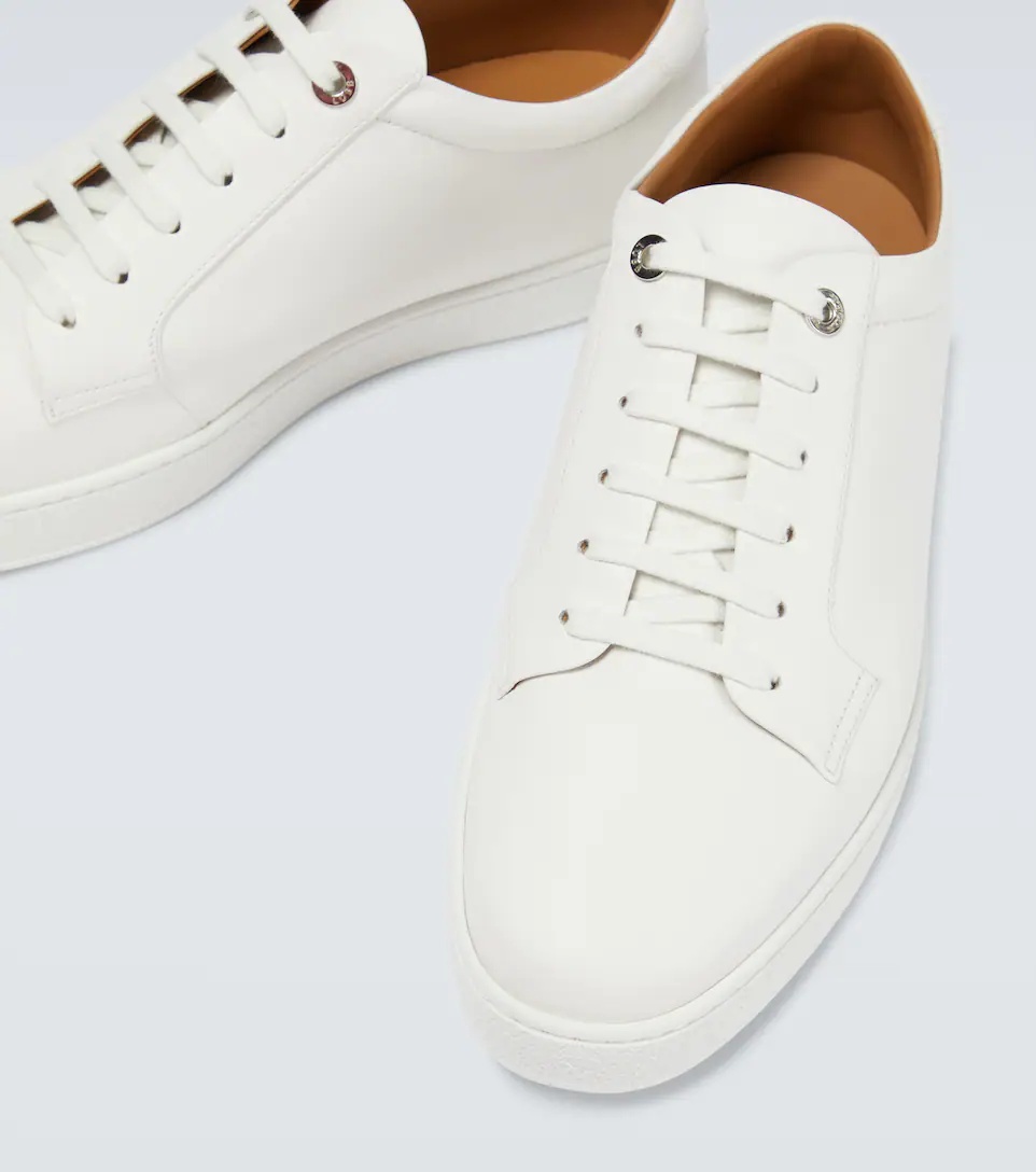Molton leather sneakers - 3
