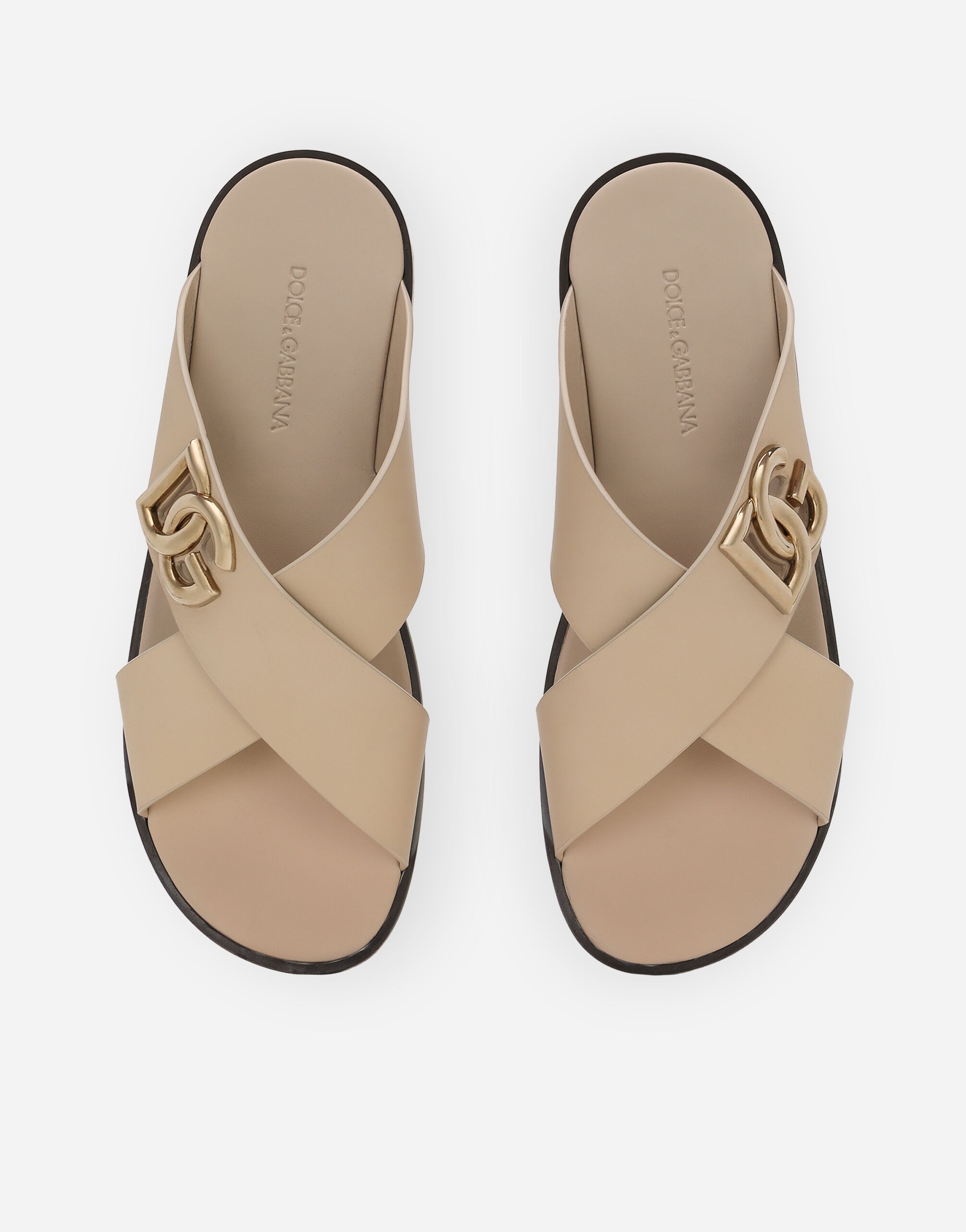 Calfskin sandals - 4