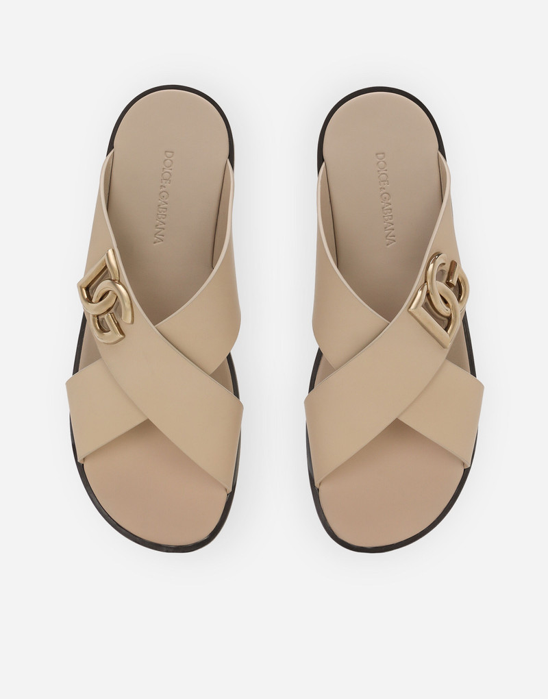 Calfskin sandals 4