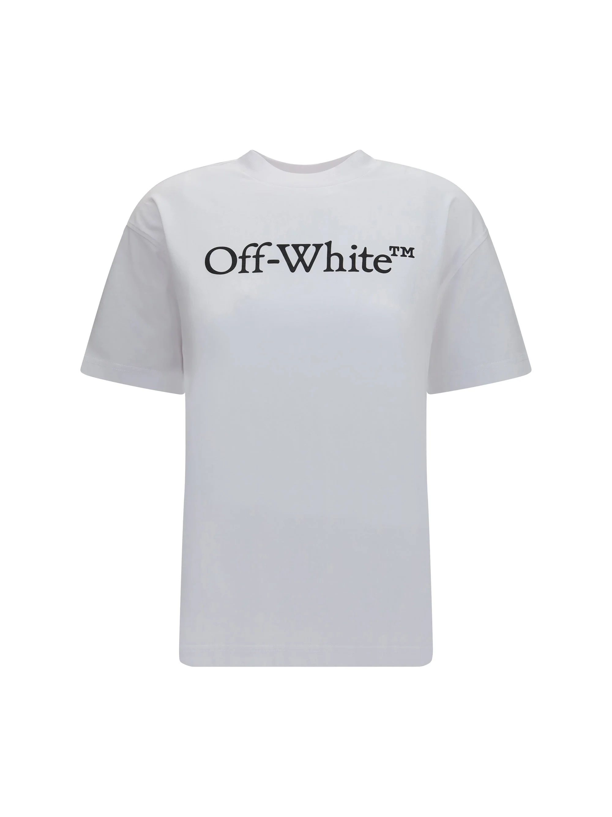 Off-White Women Big Logo Bookish Regular Tee - 1