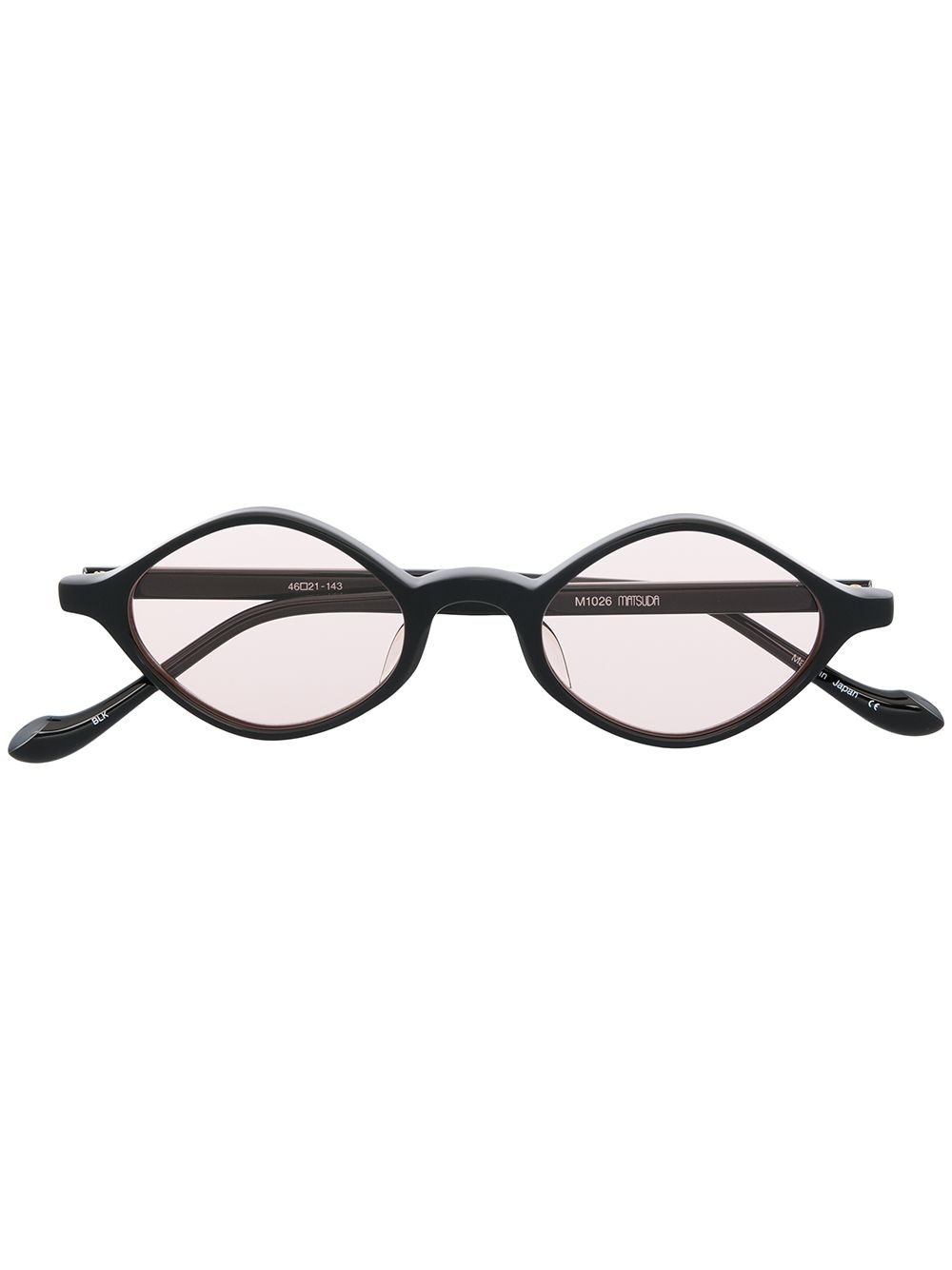 M1026 diamond-frame sunglasses - 1