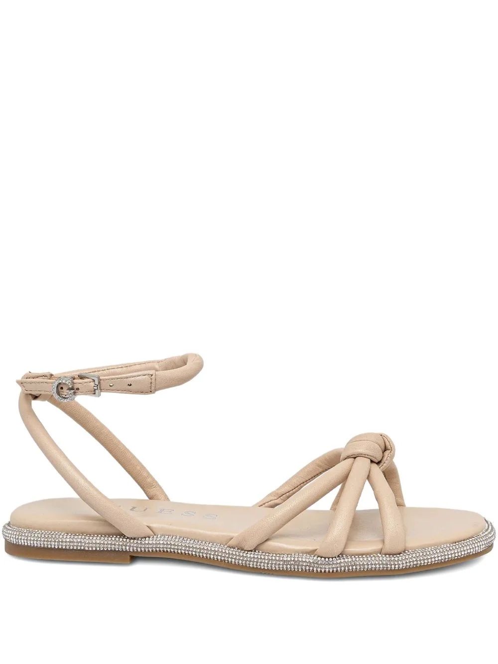 leather flat sandals - 1