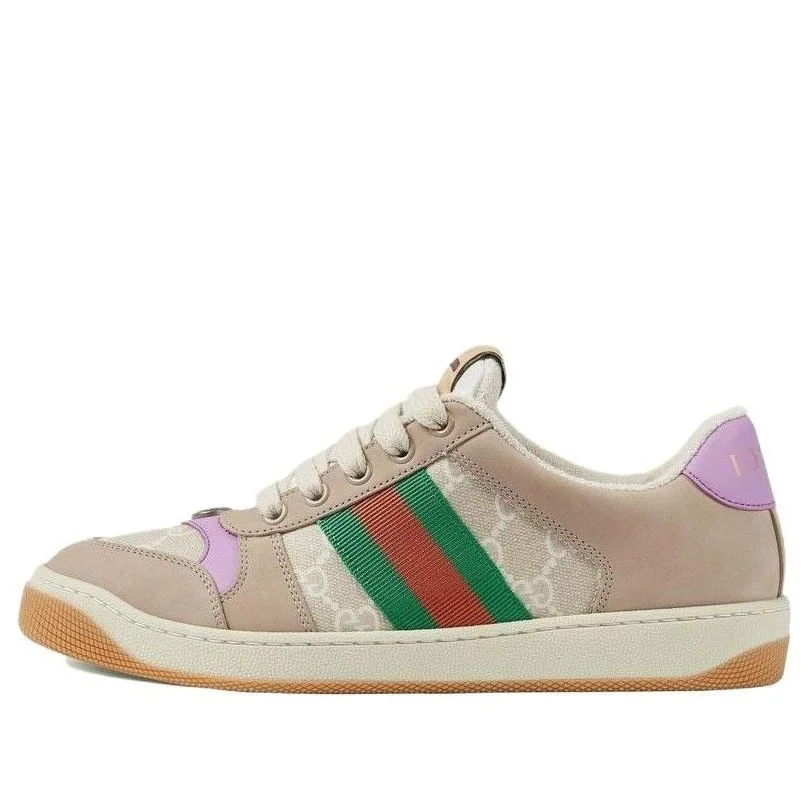 (WMNS) Gucci Screener GG sneaker 'Beige Lilac' 705051-UULG0-9683 - 1