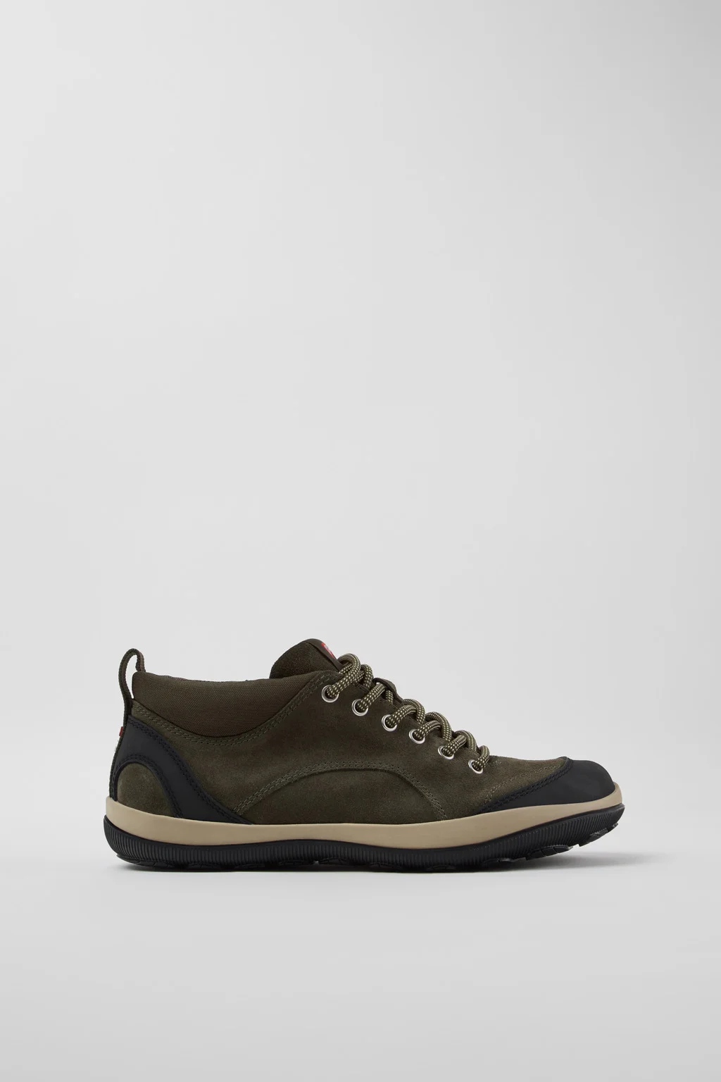 Peu Pista GM Green and Black Suede and Textile Shoes for Men. - 1