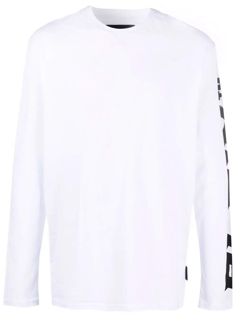 round neck long-sleeved T-shirt - 1