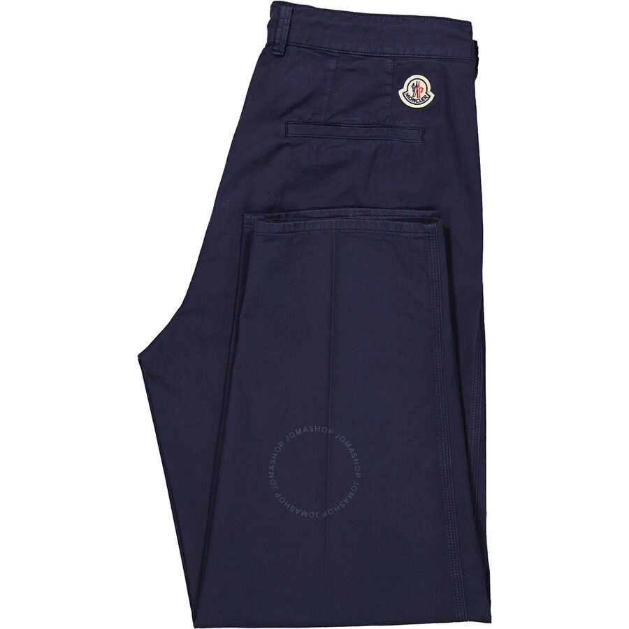 Moncler Men's Sportivo Navy Relaxed Chino Pants - 7