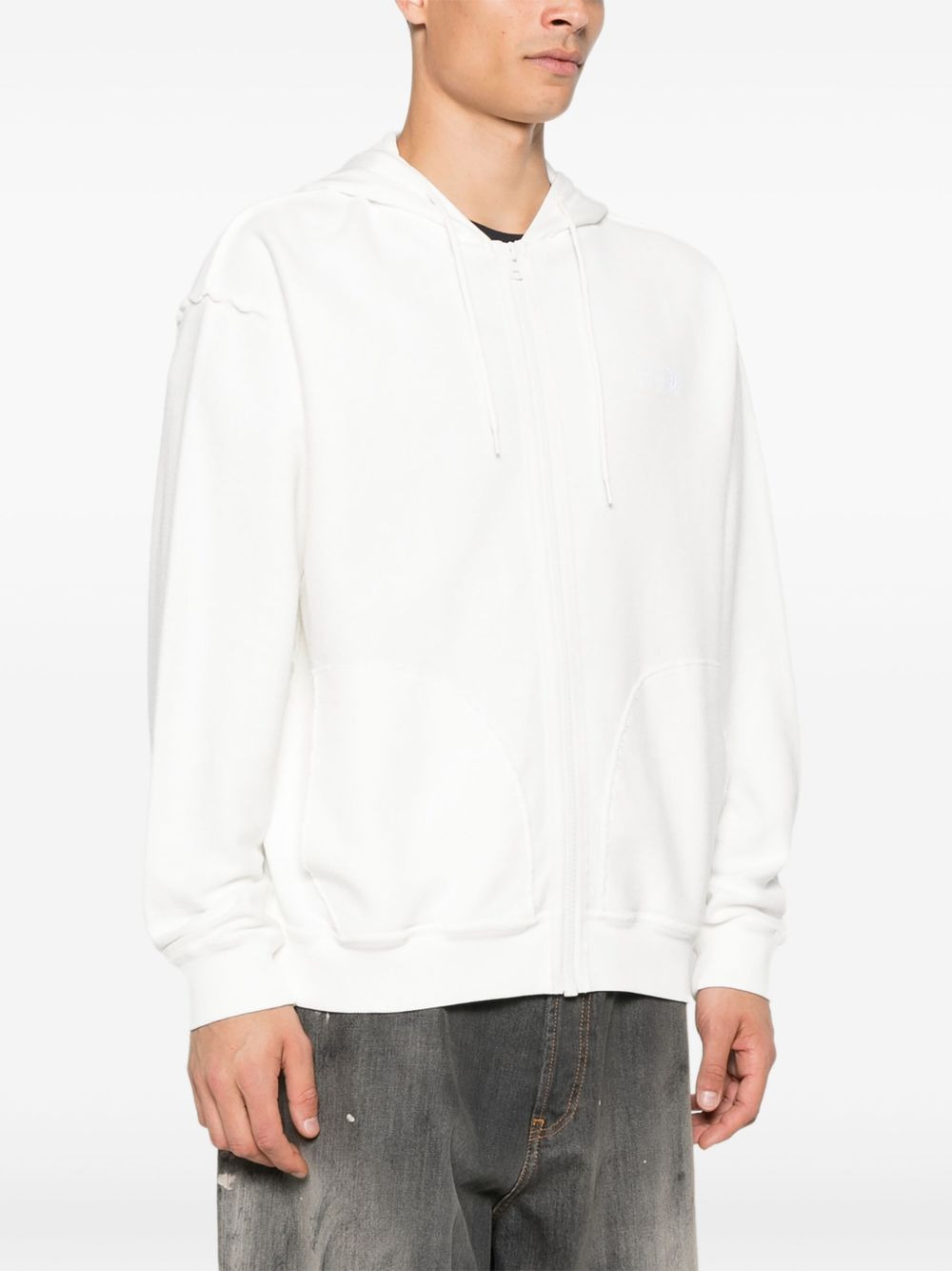 zip-up hoodie - 3