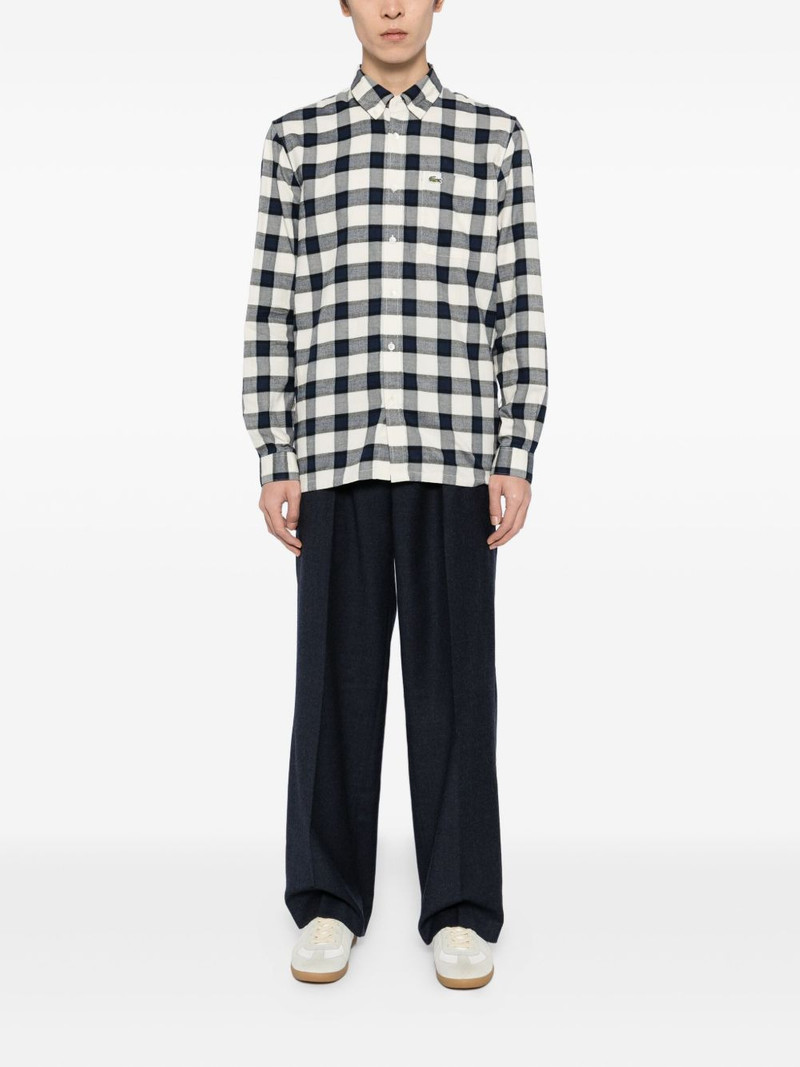 LACOSTE plaid shirt outlook