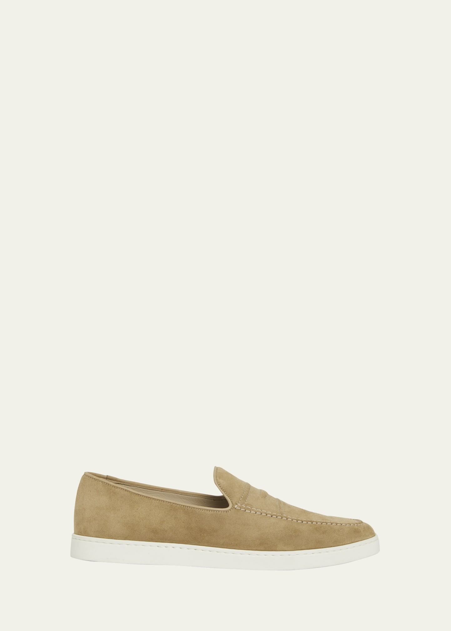 Men's Peebles Suede Penny Loafers - 1