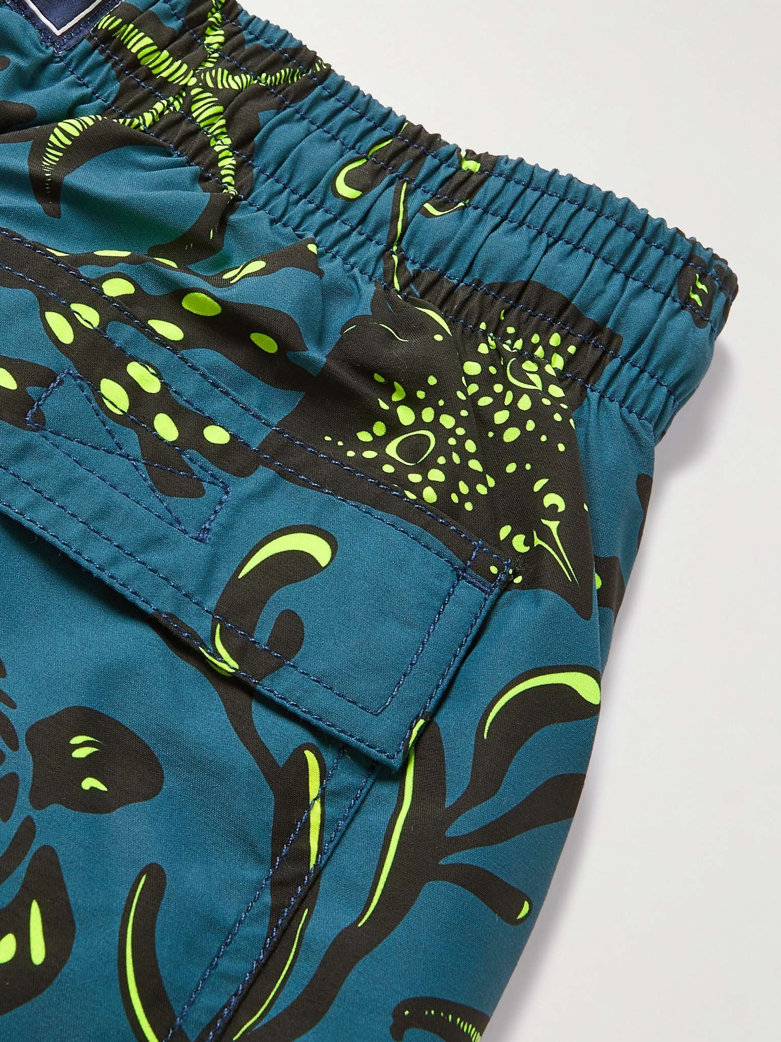 Moorea Printed Mid-Length Swim Shorts - 4