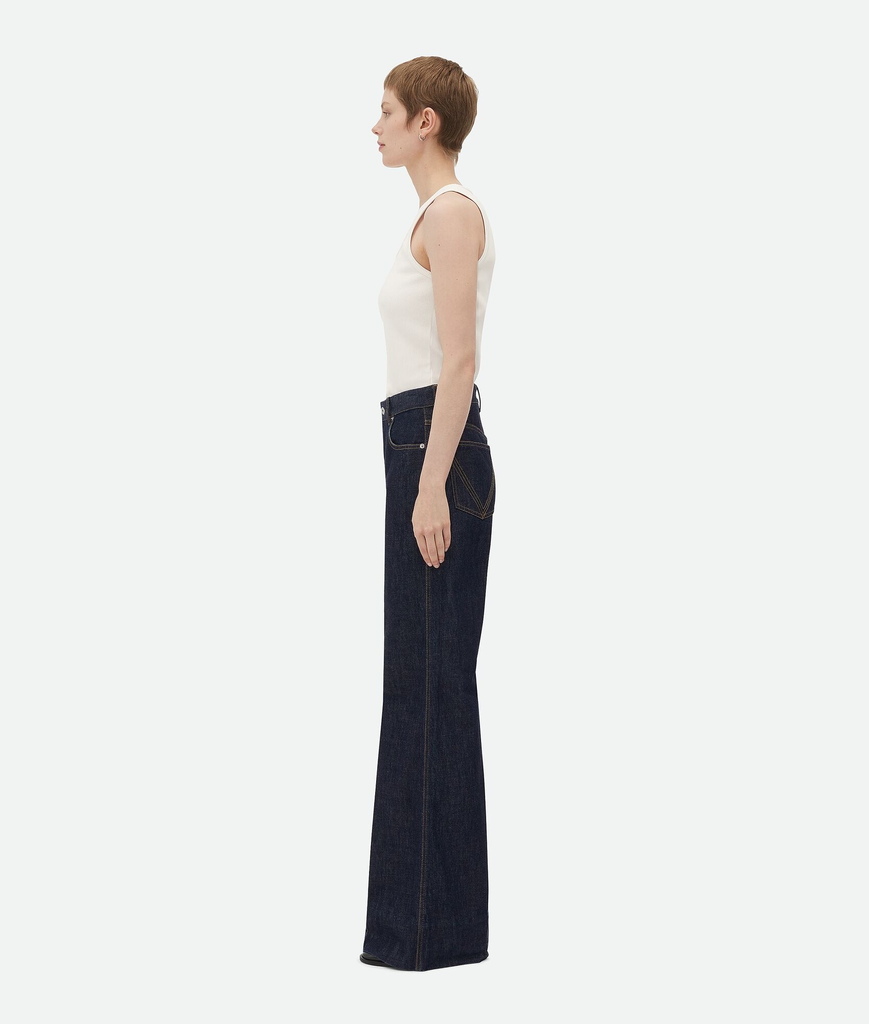 Indigo Palazzo Jeans - 2