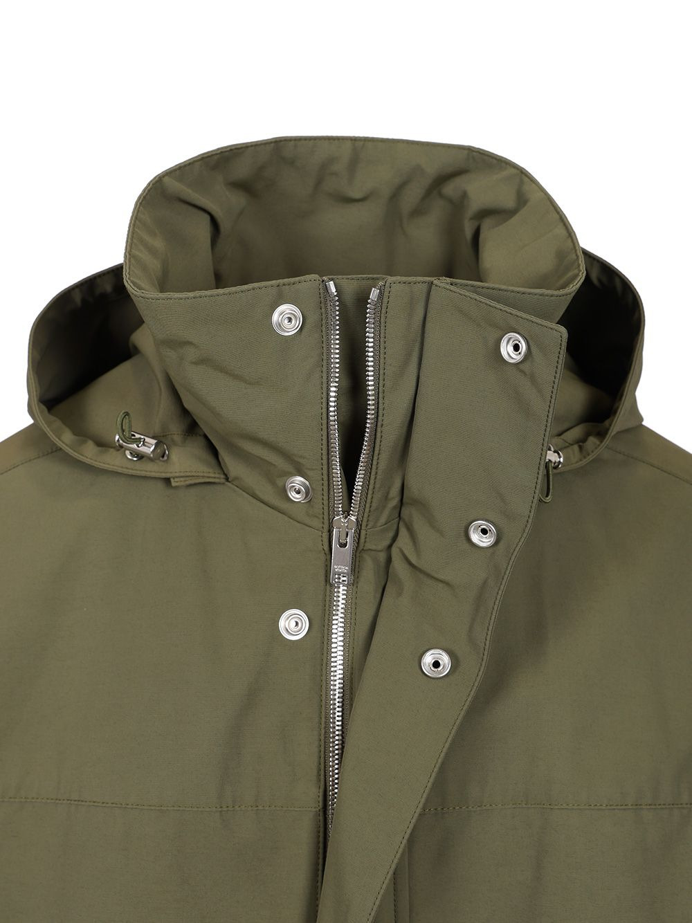 Technical Cotton Jacket Jackets Green - 5