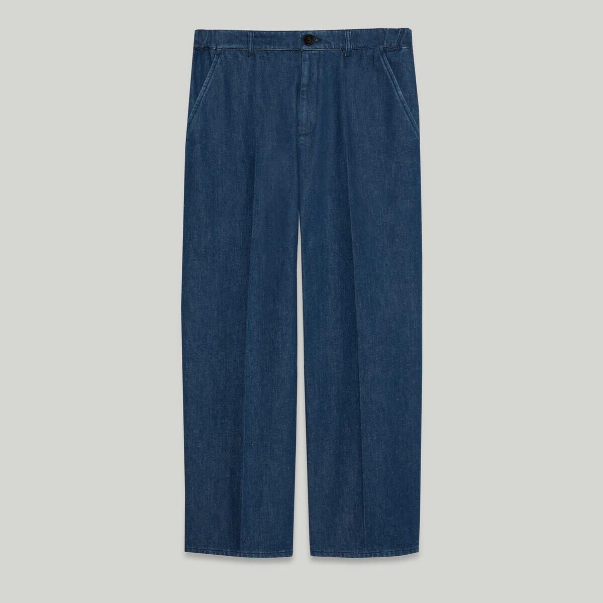 Washed organic denim pant - 1