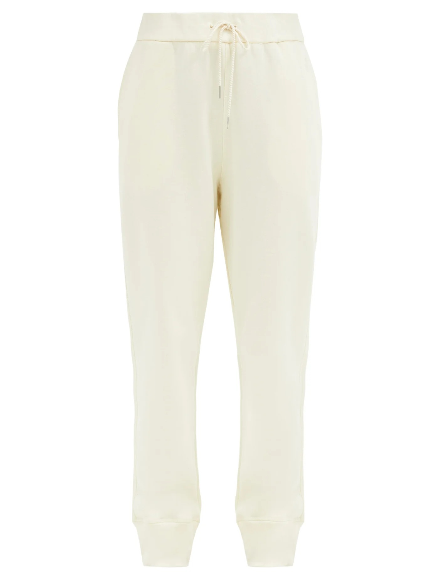 Drawstring-waist organic-cotton track pants - 1