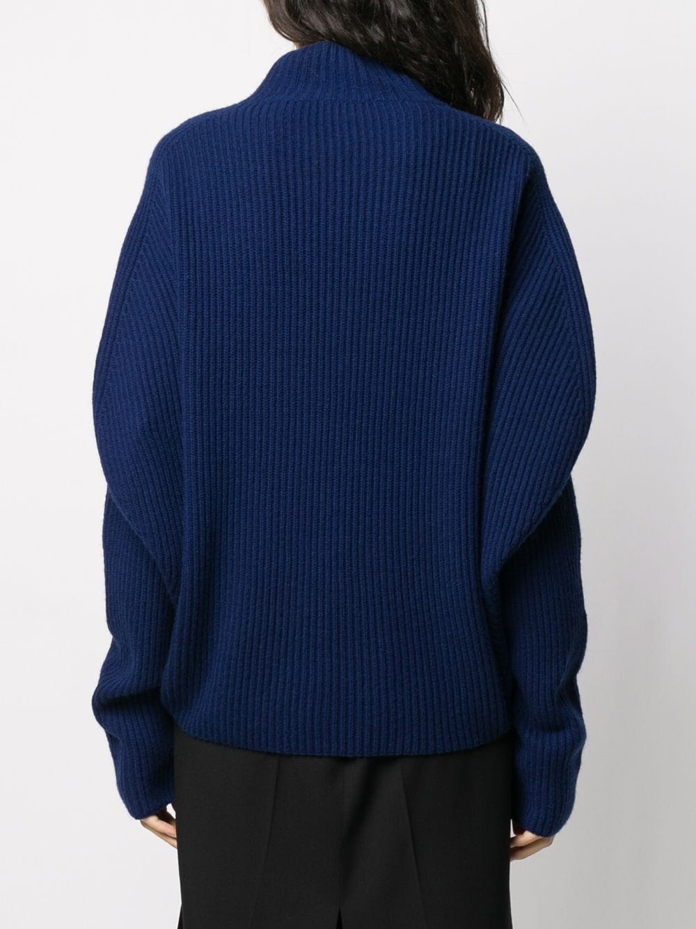 ribbed knit jumper - 4