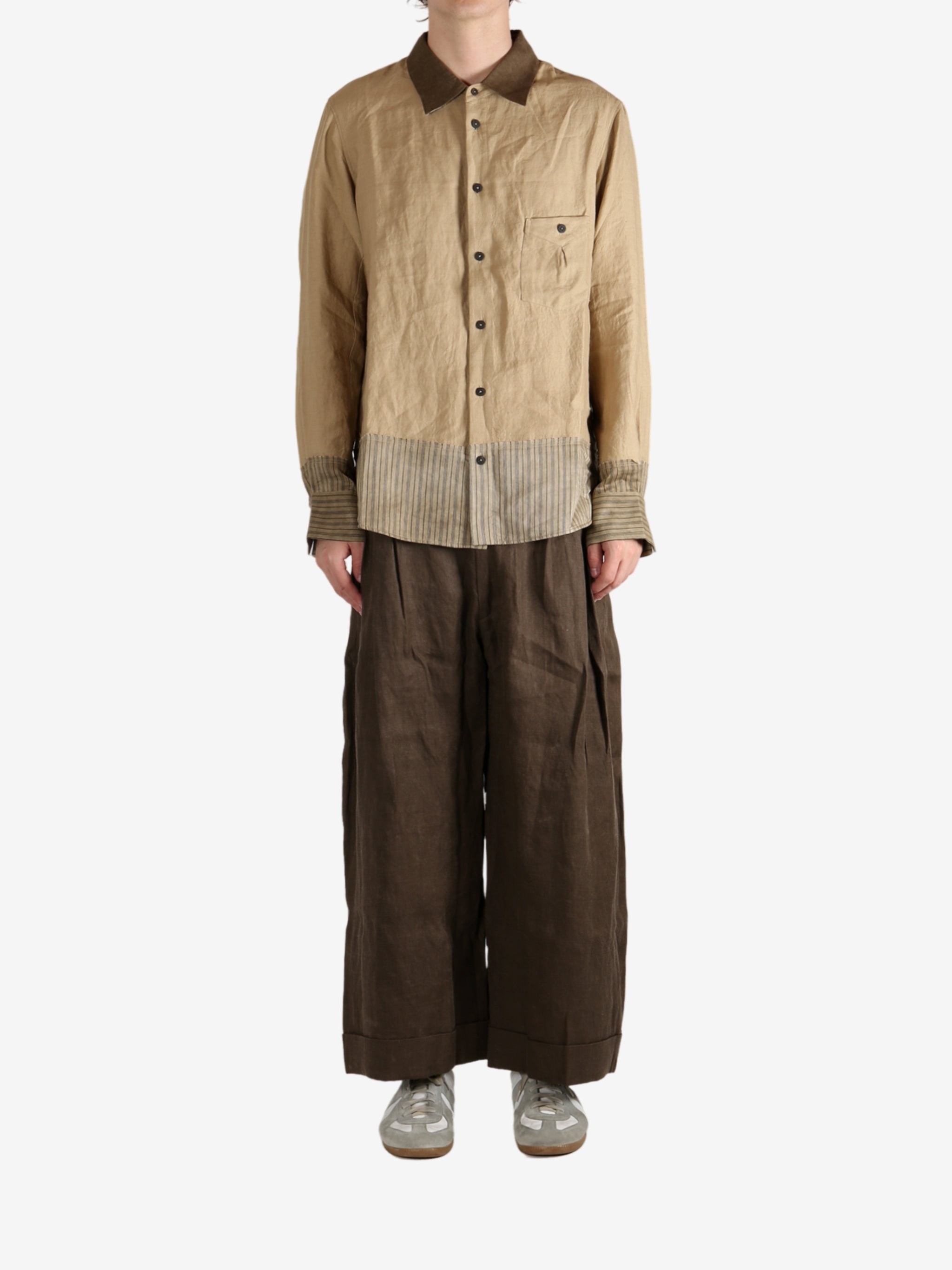 ZIGGY CHEN - Men Classic Spread Collar Shirt - 4