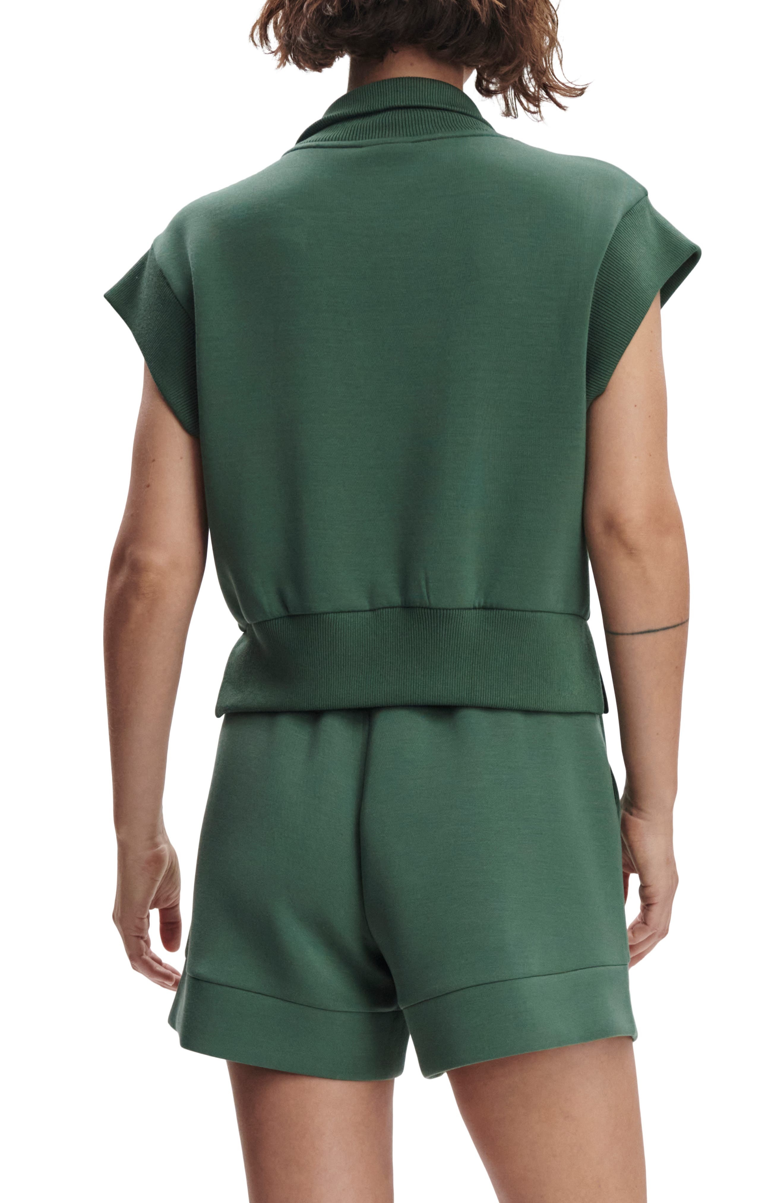Varley Kelly Half Zip Sweatshirt in Cilantro at Nordstrom - 2