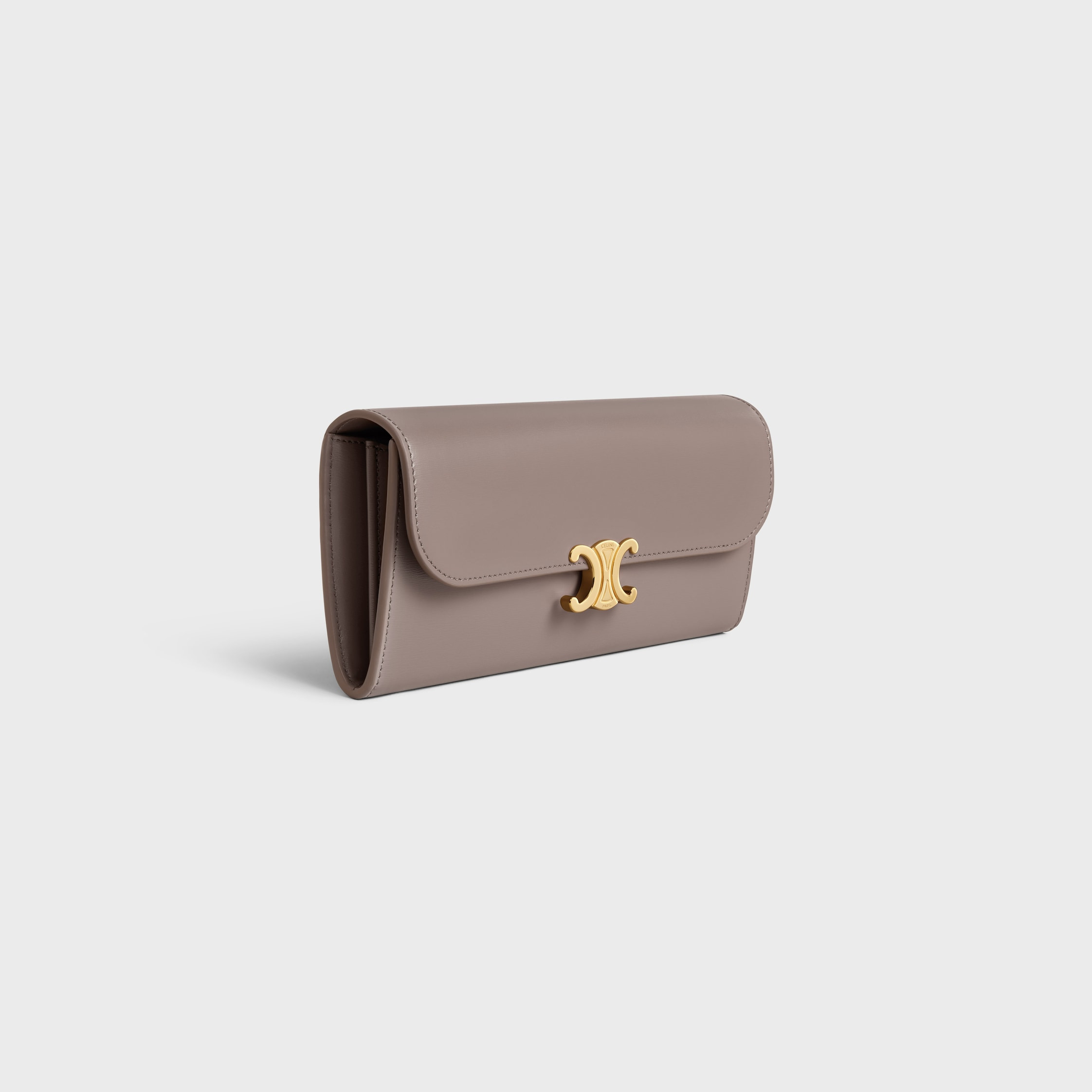 LARGE WALLET TRIOMPHE in Shiny calfskin - 2