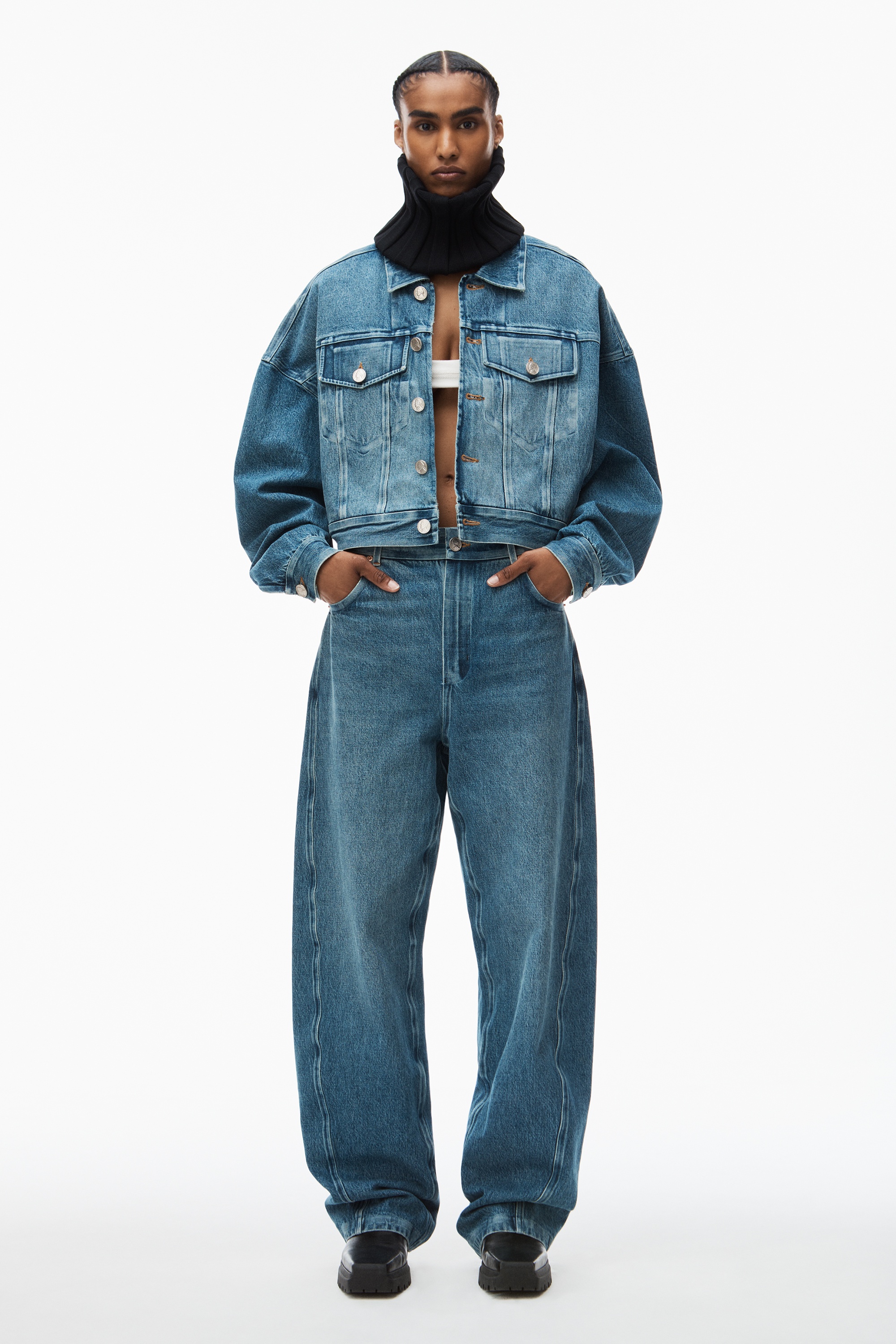 cotton balloon jeans - 2