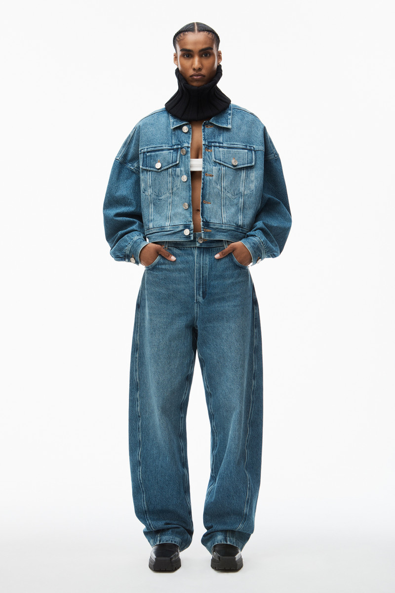 Alexander Wang cotton balloon jeans outlook