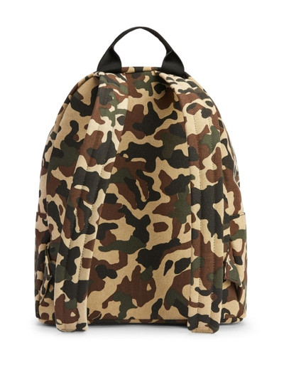 Giuseppe Zanotti camouflage-pattern backpack outlook