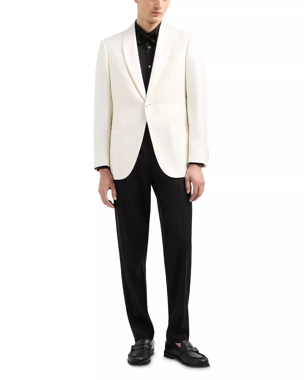 Satin Lapel Regular Fit Dinner Jacket - 2