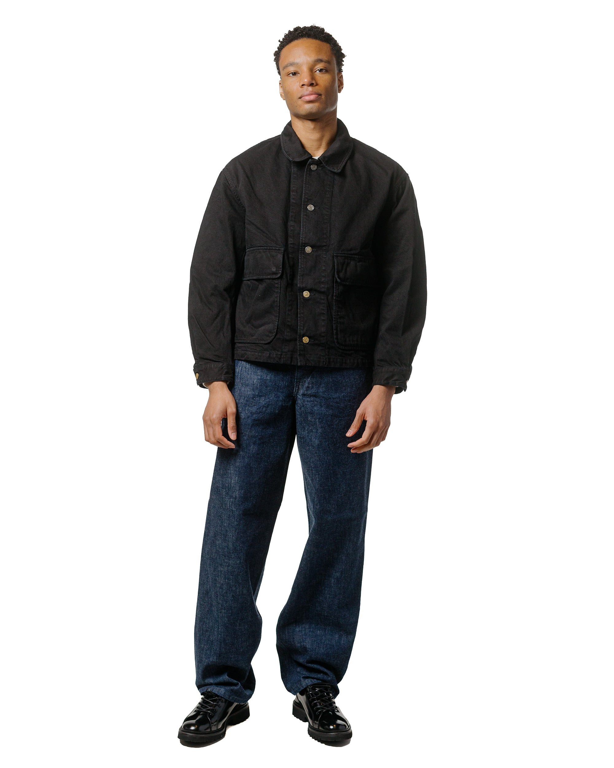 5PKT Jean Indigo One Wash Denim - 5
