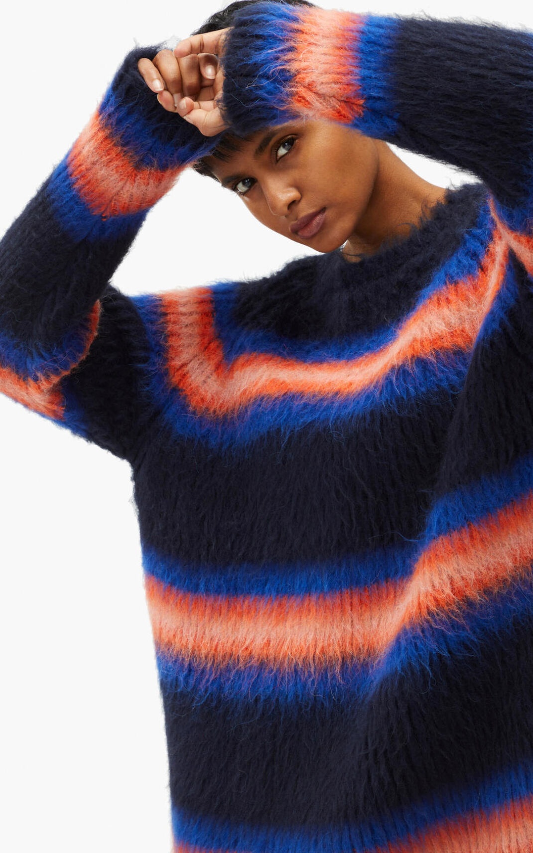 Striped sweater dress - 4