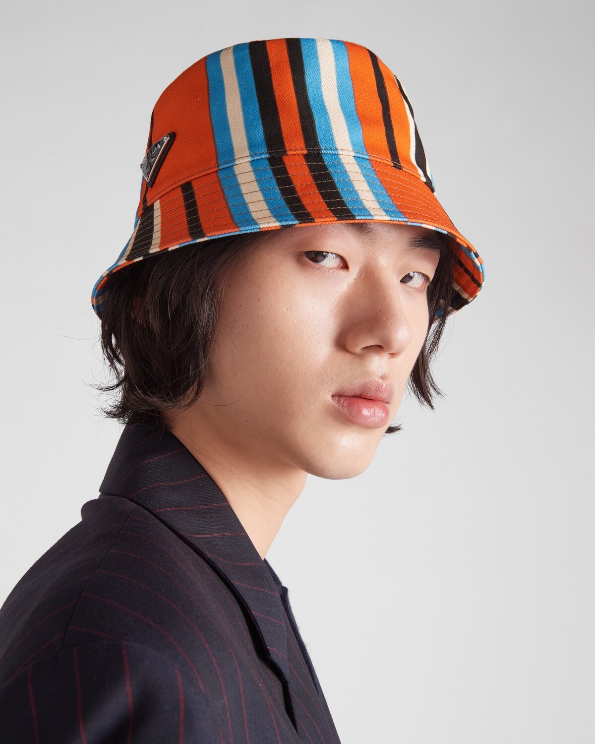 Printed drill hat - 2