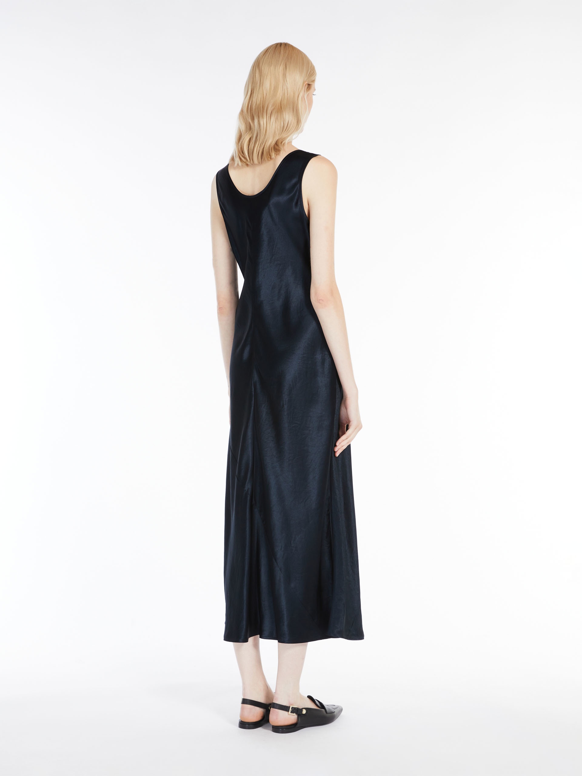 CAPUA Acetate satin dress - 4