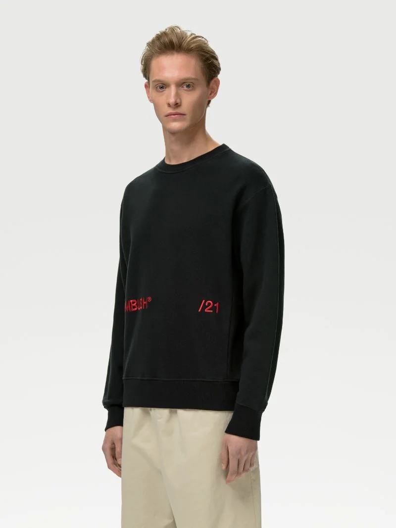 CREWNECK INSERTS SWEATSHIRT - 4