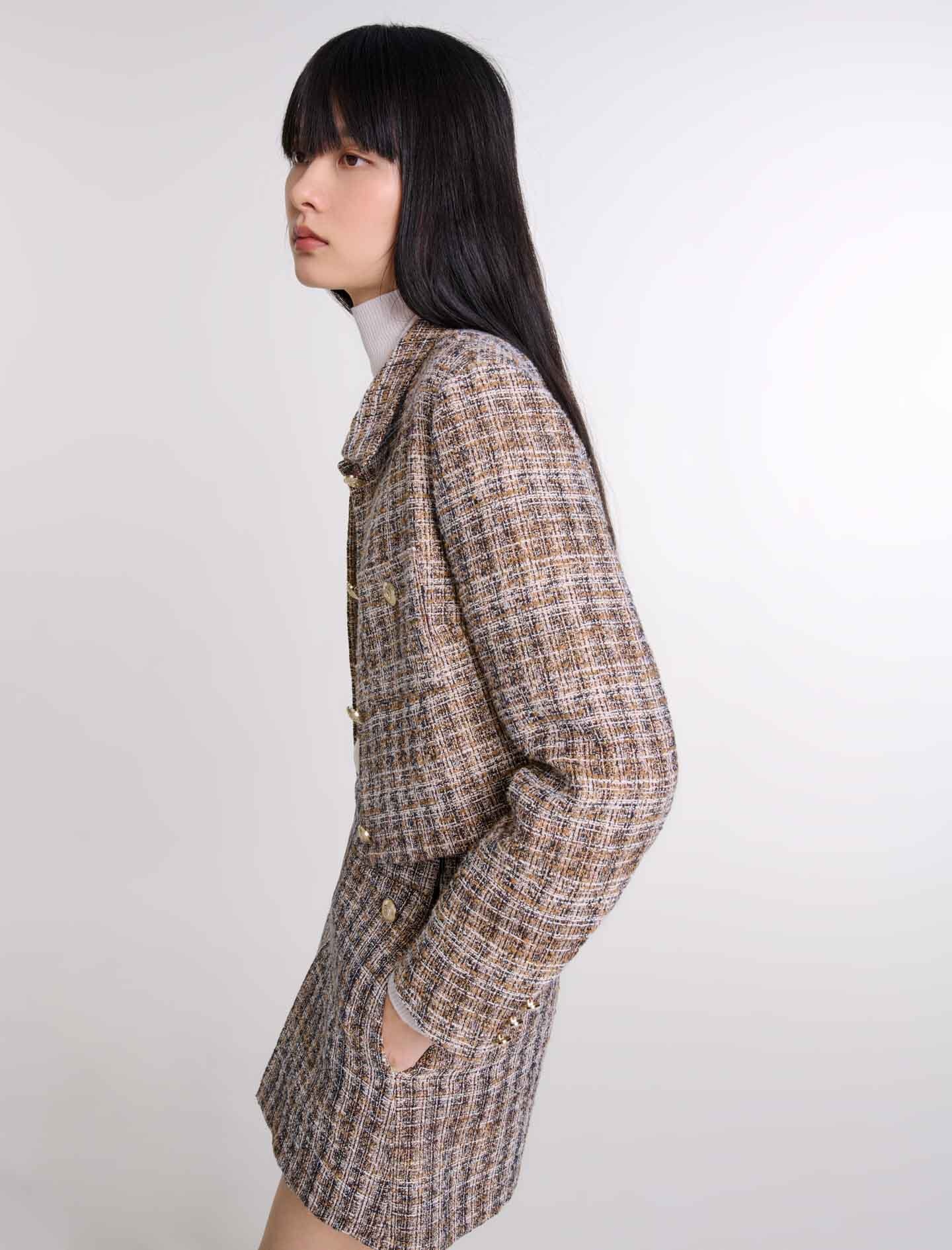 Short tweed jacket - 8