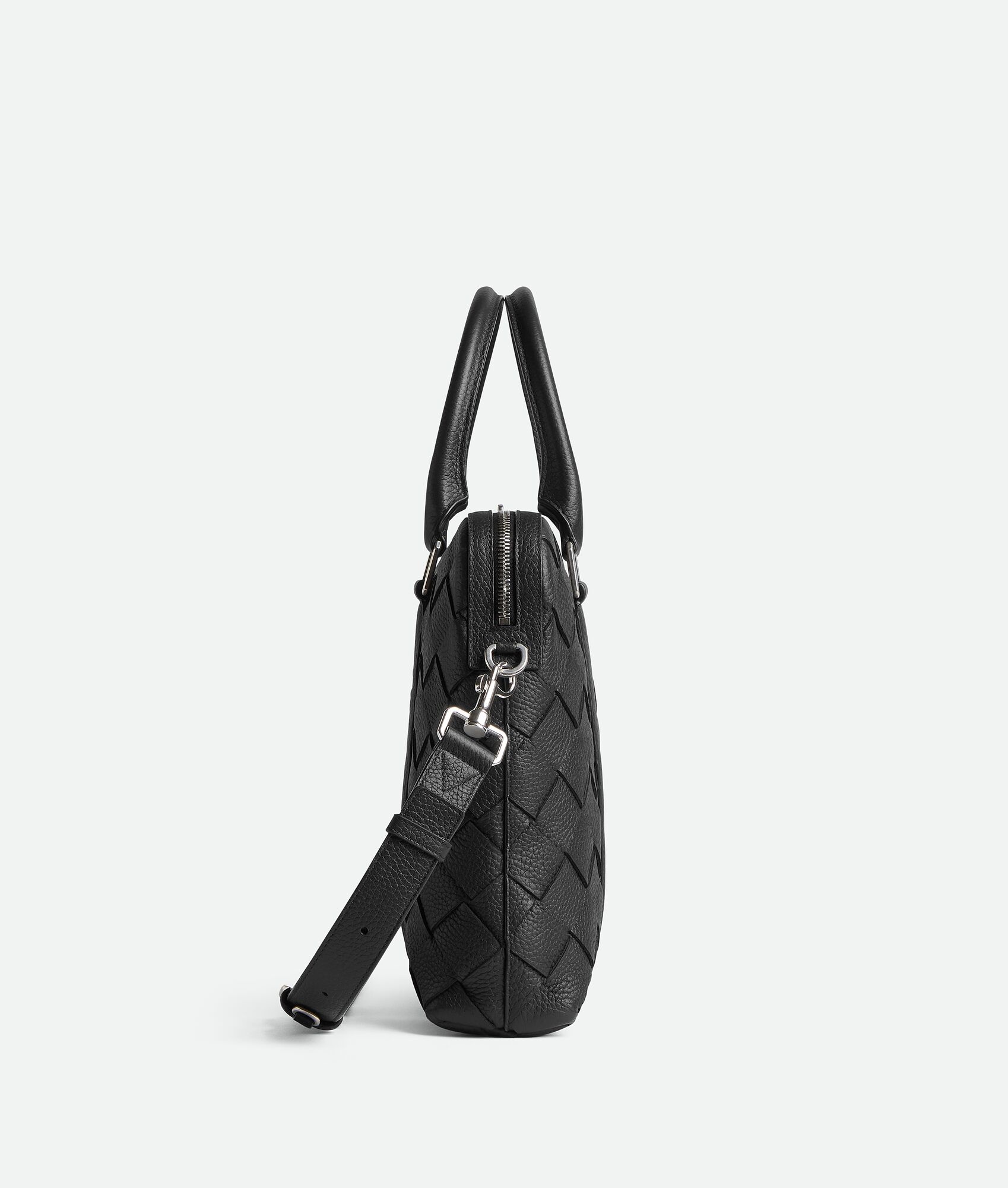 Slim Intrecciato Briefcase - 4