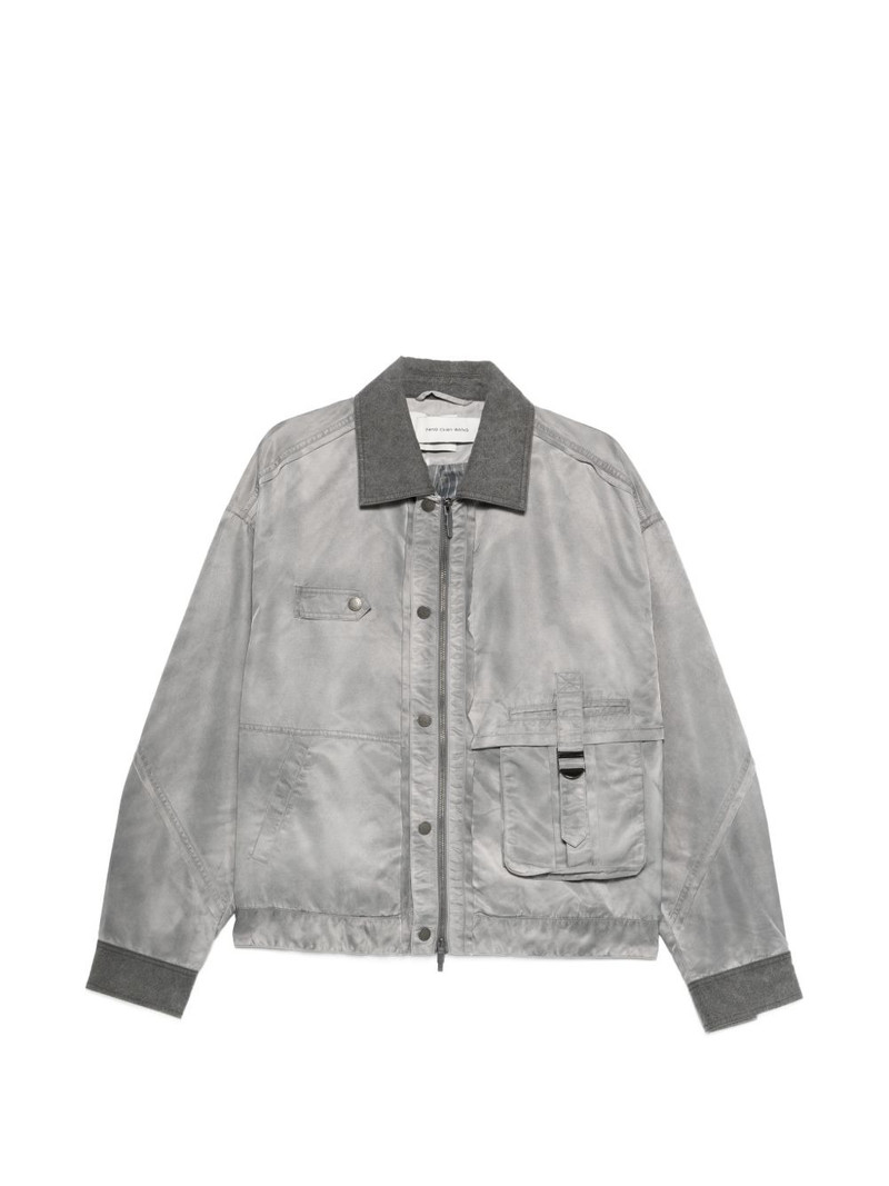 button-detail bomber jacket 1