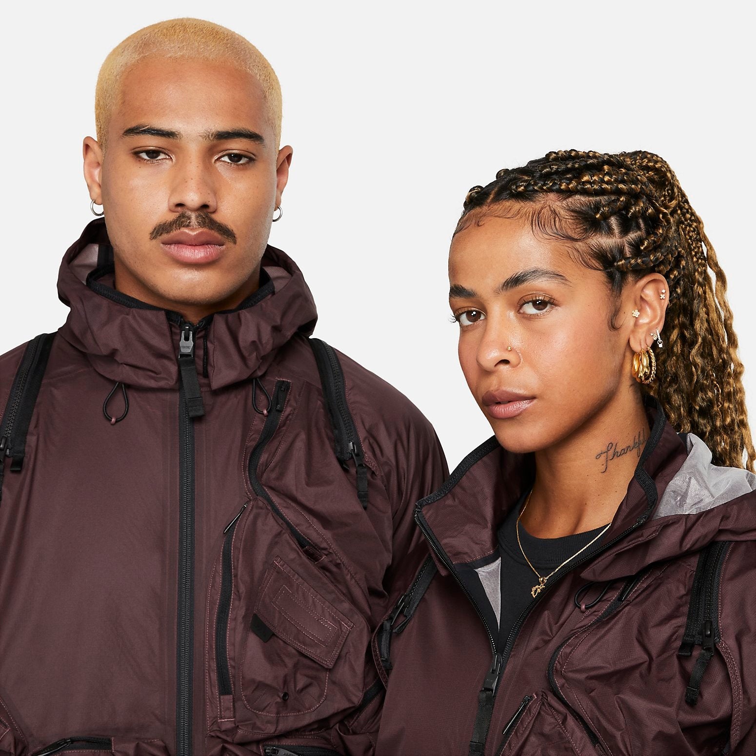 Nike x NOCTA NRG Track Jacket 'Dark Wine Black' DR2618-646 - 3