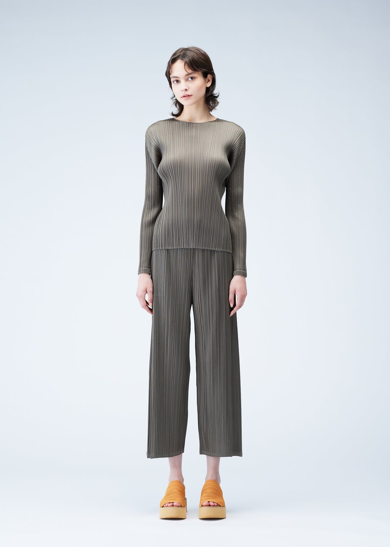KNIT PLEATS SANDALS - 6