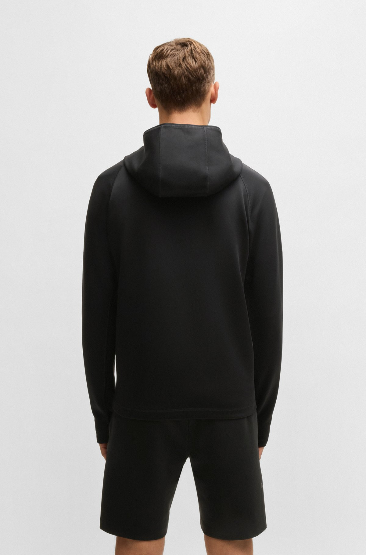 ACTIVE STRETCH ZIP-UP HOODIE WITH MOISTURE MANAGEMENT - 5